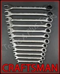 Craftsman Tools 23PC Full Polish Sae & Metric Mm 12PT Ratcheting Box Wrench Set. Fixed Price $127.39.