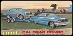 Cal Drag Combo 3 In 1 Model Kit Ford Galaxie Falcon Funny Car Trailer Amt Retro. Fixed Price $55.99.
