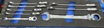 Cornwell CRW8SFB Piece 120-TOOTH Sae Flex Ratcheting Combination Wrench Set. Fixed Price $289.95.
