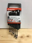 Crescent CCWS0-05 12 Point Sae Combination Wrench Set 10.8 In. L 6 Pk. Fixed Price $19.32.