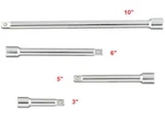 4 Pc Tooluxe 3/8" Inch Dr Extension Bar Set Socket Ratchet Wrench 3" - 10". Fixed Price $113.99.