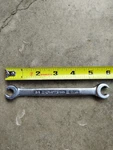 Craftsman Flare Nut Wrench 3/8" X 7/16", V 44174, Usa. Fixed Price $12.00.