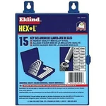 Eklind Tool EKL10515 Hex-l Key 15PC. Metric L-wrench Short Ar. Fixed Price $58.86.