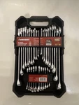 Husky Crv Combination Wrench Set 32 Pcs, Metric And Sae, Long Stubby. Fixed Price $54.99.