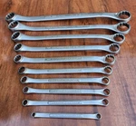Vintage Craftsman Sae Offset Double Box Wrench 10 Usa Pre-owned. Fixed Price $89.00.