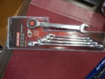 Ultra Steel UW50155A Ratcheting Wrench Set Metric 5PC. Fixed Price $19.99.