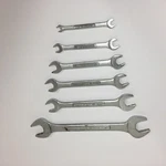 Vintage Craftsman =v= And -vv- Double Open End Wrench Set 6 Piece Sae Usa. Fixed Price $49.99.