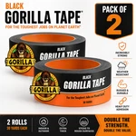 Gorilla 30 Yard Black Tough Duct Tape Single Roll, Pack Of 2. Fixed Price $16.58.