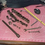 33 Piece New Britain Usa None Better Mustang Socket Wrench Tool Lot Set Sae / Mm. Fixed Price $35.57.