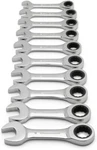 Gearwrench 10 Piece Metric Ratcheting Stubby Set 9520D. Fixed Price $96.47.