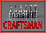 Craftsman Hand Tools 6PC 3/8 Dr Sae Hex Allen Key Bit Ratchet Wrench Socket Set. Fixed Price $15.17.