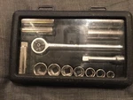 Craftsman 34810 14 Piece 3/8 Drive 6 Point Sae Standard Socket Tool Kit Set Usa. Fixed Price $40.00.