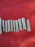 1/4" 13-5MM Craftsman Socket Set Lot Of 9 And Extension 3" Deep Wells. Fixed Price $53.00.