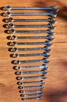 Craftsman Sae Combination Wrench Set Usa 12 Point 1/4" 1-5/16" 18 Tools Pretty. Fixed Price $153.00.