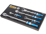 Titan 12175 5PIECE 90TOOTH Swivel Head And Flat Ratchet Set. Fixed Price $274.55.