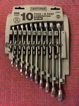 Nos Craftsman Usa Metric 46995 Wrench Set Of 10-PIECES Carry Case, Matching. Fixed Price $84.99.