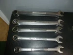 Large Vintage Craftsman -v- Combination Wrench Set 1" 1-5/16" Lot Of Pieces. Fixed Price $99.00.