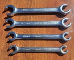 Husky Usa Tools 10-21 Mm Metric Double Flare Nut Line Wrenches Set Of 4. Fixed Price $33.00.