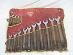 Used Set Of Indestro Combination 14 Wrench #1068 1/4" 1-1/16". Fixed Price $119.00.