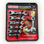 Rare Sears Craftsman Usa Nos Short Locking Flex Wrench Set 42040 Ratcheting. Fixed Price $350.00.
