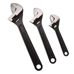 Titan Tool 3 Piece Forged Adjustable Wrench Set. Fixed Price $7.99.
