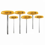 Wiha 54091 6 Piece Magicring Ball End T-handle Set Inch. Fixed Price $57.35.
