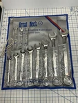 Great Neck 51004, 11PC 12PT Combination Wrench Set 1/4" To 7/8" Made China. Fixed Price $18.50.