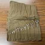 1953 Vlchek Wrench Set 3/8 Us Army Gmtk Jeep Toolkit Military Roll. Fixed Price $110.00.