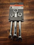 Crescent 3PC Sae Flare Nut Wrench Set. Fixed Price $19.95.