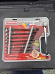 Nos Sears Craftsman Usa 8PC Metric Wrench Set 8-18M 46521. Fixed Price $299.00.