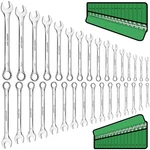 Swanlake 32-PIECE Combination Wrench Set, Sae And Metric, 1/4"-1" & 7MM-22MM,.... Fixed Price $63.32.