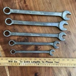 Vintage Cornwell Combination Wrench Set Sae *made Usa* 1-1/8" To 11/16". Fixed Price $116.24.