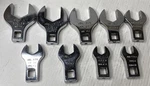 Mac Tools Drive 7/16 - 1" Sae Long Open End Crowfoot Wrench 9 Pcs Set !!. Fixed Price $94.00.