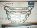 Craftsman 1960'S Ratchet Box End Wrenches Set Sae 12 Point 1/4 - 7/8" Usa Tools. Fixed Price $74.99.
