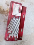 Vintage Craftsman 11PC Wrench Set 12 Point 49823 5/16 - 7/8 Inch. Fixed Price $75.00.