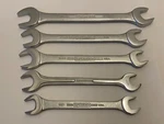 Nos - Williams 5 Pcs. Superrench Double Open End Wrenches U.s.a. Free Ship. Fixed Price $84.95.