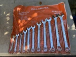 Vntg 11-PIECE Palmera 3/8 -1 Combination Wrench Set 12 Point Spain Standard Sae. Fixed Price $49.99.