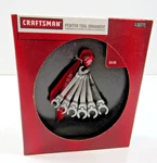 Craftsman Christmas Miniature Wrench Set Pewter Tool Ornaments No 30771 #P46. Fixed Price $12.50.