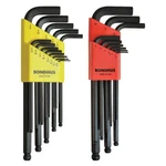 Bondhus 20199 Balldriver L-wrench Doublepk, 10999 1.5-10MM & 10937 0.050-3/8". Fixed Price $27.33.