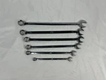Mac Wrenches 6PC Set Exlong Combination 3/8-1/2-9/16-5/8-11/16-3/4 Sae. Fixed Price $199.71.