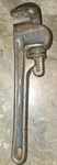 Vintage Craftsman 10 Inch Heavy Duty Pipe Wrench 5567 Made Usa. Fixed Price $12.99.