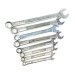 8 Pcs Craftsman, Husky Sae 12 Pt, Combination Wrench Set, Forged, Made Usa. Fixed Price $25.50.