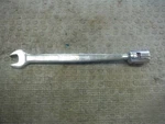 Matco Tools 17MM SWSB1M2 Flex Socket Comb. Wrench Note Initials Removed *R217. Fixed Price $50.00.