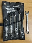 Husky 4-PIECE Metric Tool Set 14X15 17X19 8X9 Ratchet (8/5) And 11/16 Wrench.. Fixed Price $25.00.