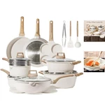 Comprehensive 21-PC Nonstick Pots & Pans Set Includes Essential Utensils. Fixed Price $239.99.
