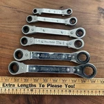 Blue-point Tools 6 Piece Metric Ratcheting Box End Wrenches 7MM-21MM. Fixed Price $148.79.