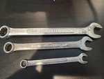 Vintage Craftsman Sae Combination Wrench Set 7/16 - 3/4 Usa. Fixed Price $13.99.