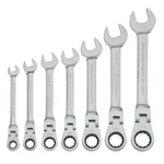Craftsman Metric Flex Head Ratchet Wrench Set, 7 Piece. Fixed Price $100.99.