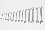 Large Snap-on 15 Piece Offset 1/4" Double Dual Open End Wrench. Fixed Price $325.95.
