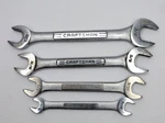 Vintage Craftsman Open End Wrench Set Of Sae 44582 44581 44579 44572 Usa Made. Fixed Price $14.99.
